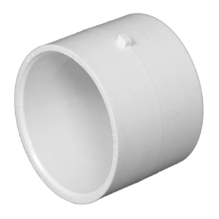 Charlotte Pipe And Foundry 112 PVC Coupling PVC 00130  0600HA